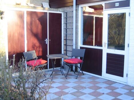 Terrasse im Eingangsbereich