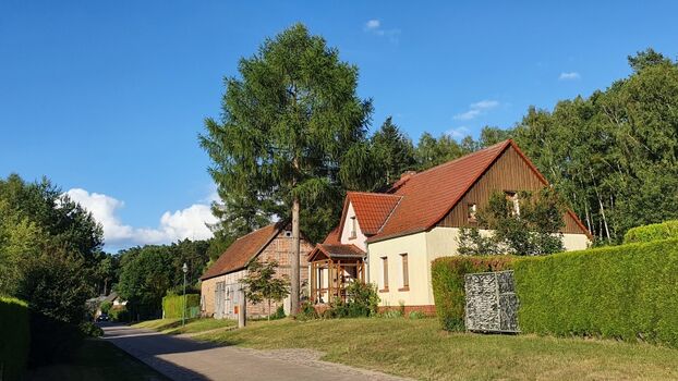 Forsthaus Großmenow am Radweg Berlin - Kopenhagen