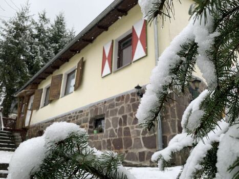 Winter im Kleines Jagdhaus