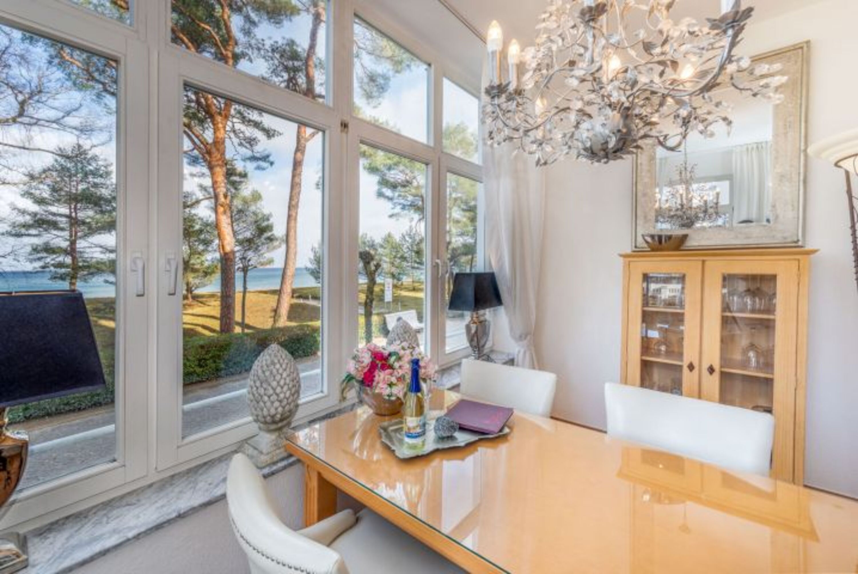 Blick aus der Loggia Richtung Granitzer Bucht