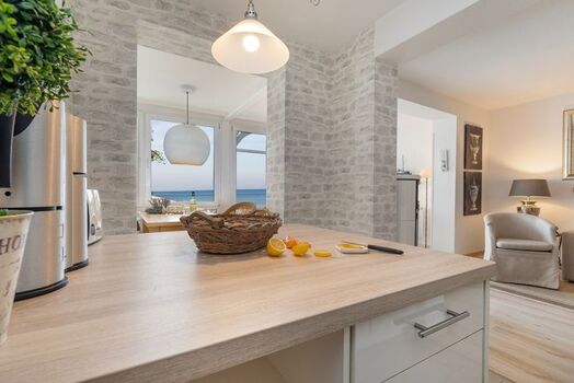 Offene Küche / Meerblick