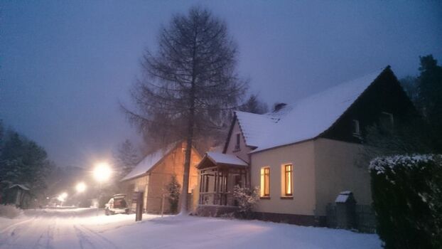 Großmenow im Winter