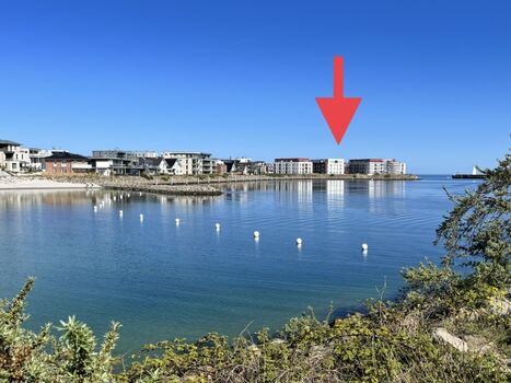 Mitten im Wasser und buchstäblich AUF DER OSTSEE! 