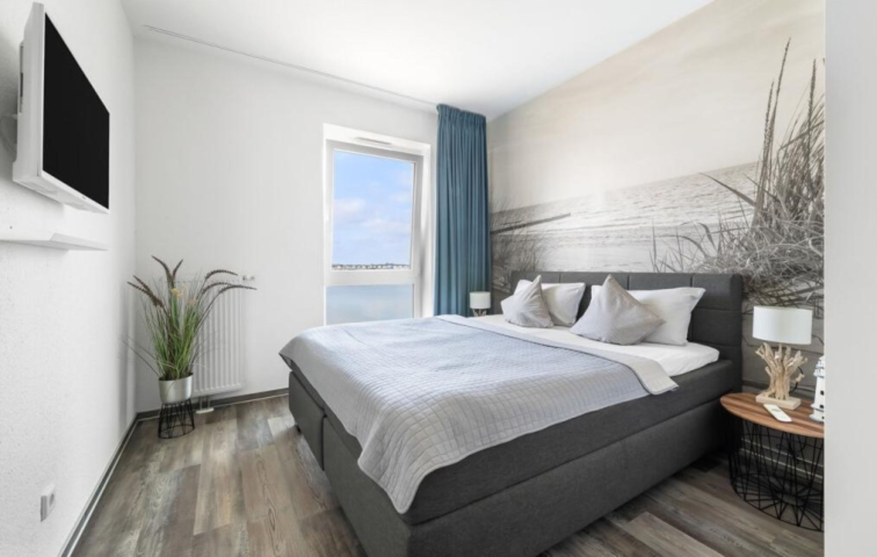 1. Schlafzimmer - fast wir eine Außenkabine!
