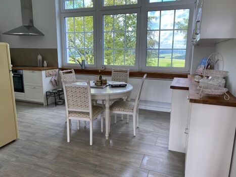 traumhafter Ausblick beim Frühstück