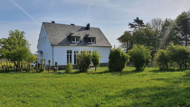 Rückseite des Hauses