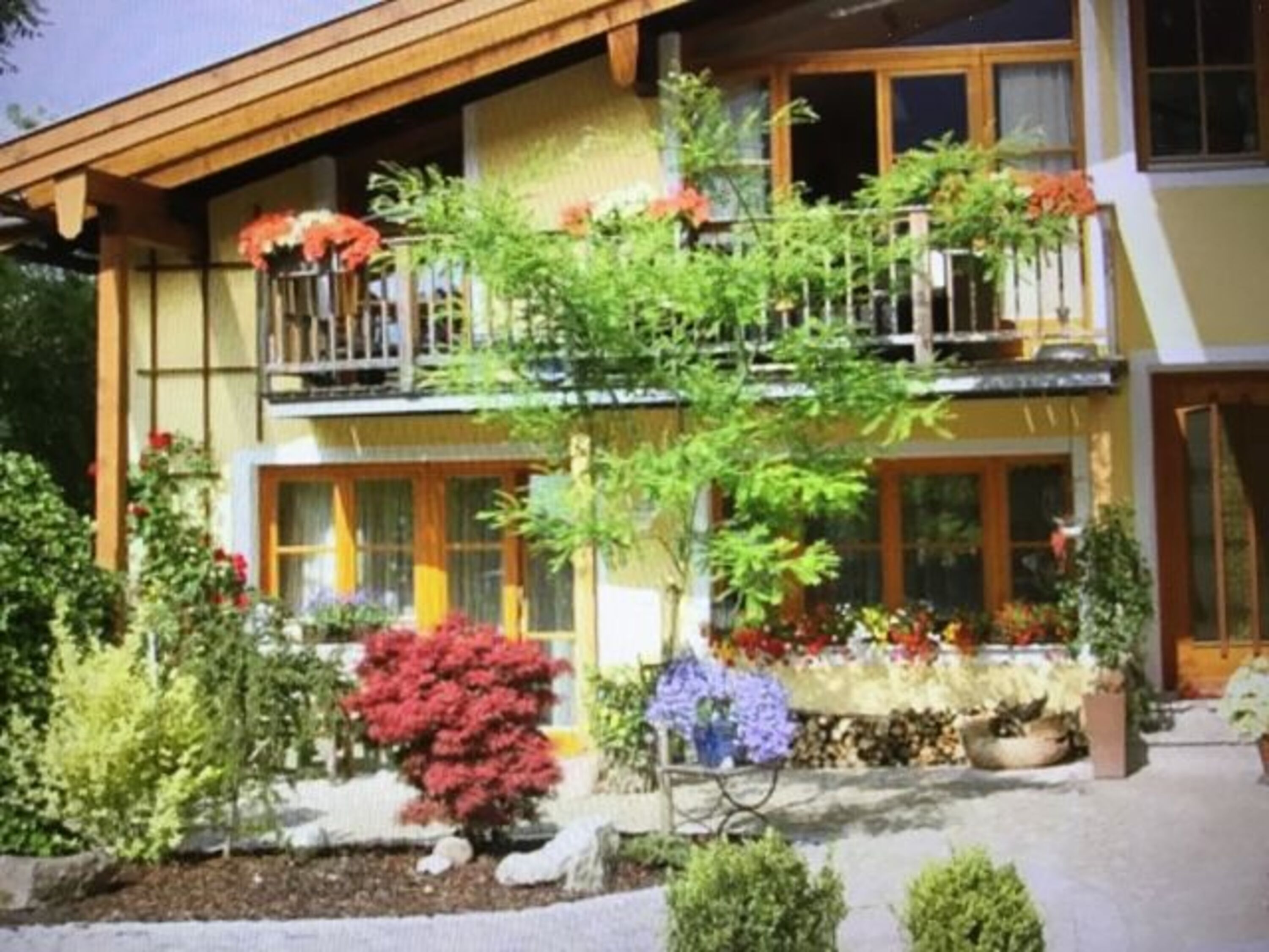 Göllblickferienwohnung Süd-West-Ansicht , Nachmittags/Abendsonne