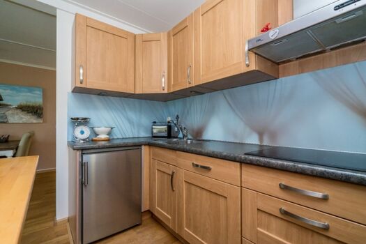 Die Küche mit allem Komfort