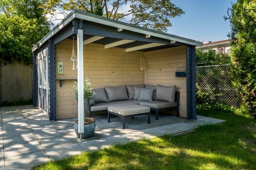 Veranda mit Lounge-ecke