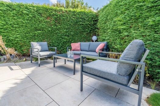 Die komfortable Lounge-Ecke