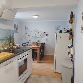 Küche mit Esszimmer