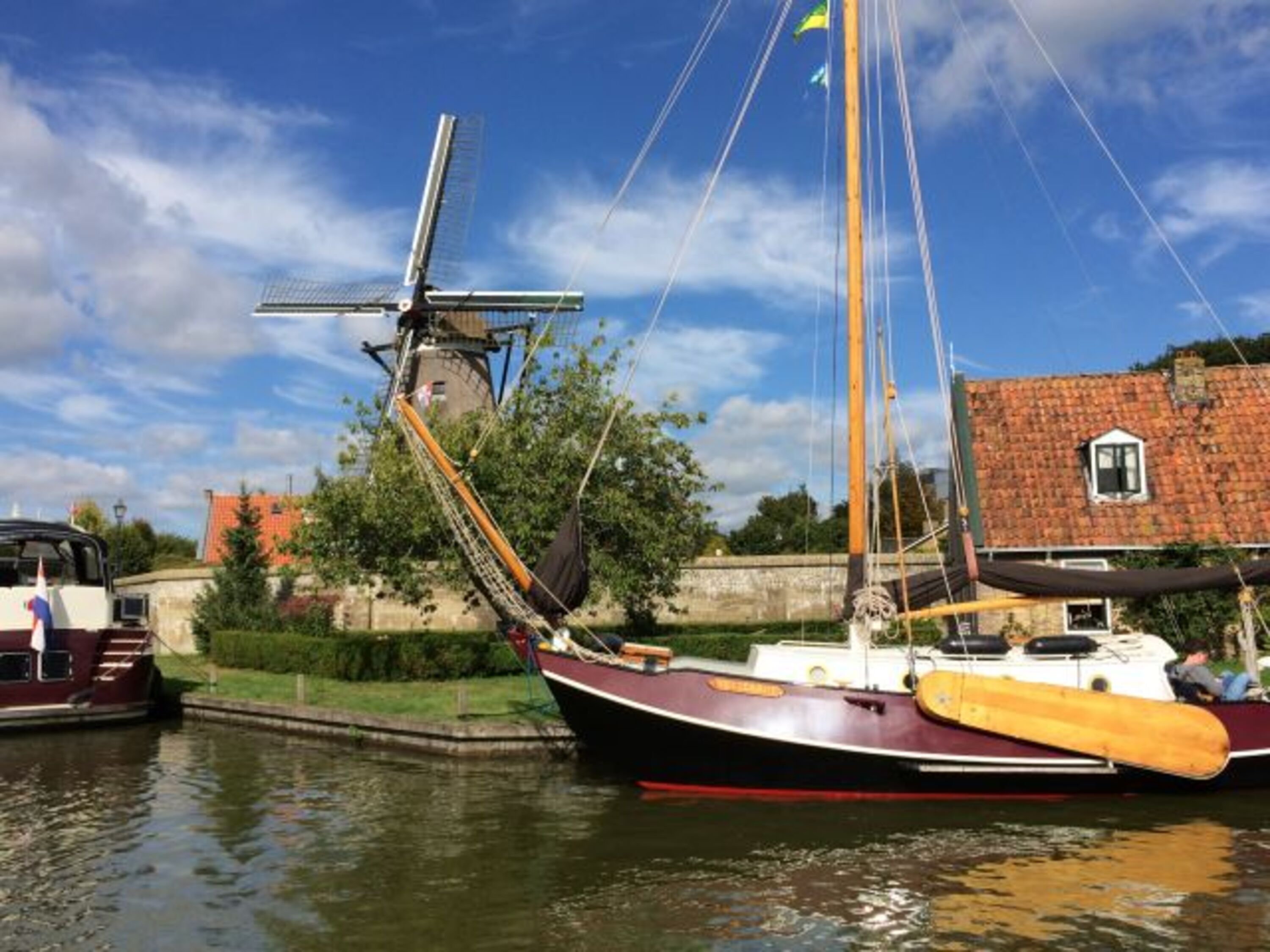 Sloten besuchen mit Rad oder Boot