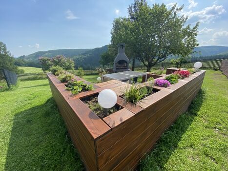 Sommer-Grill-Terrasse