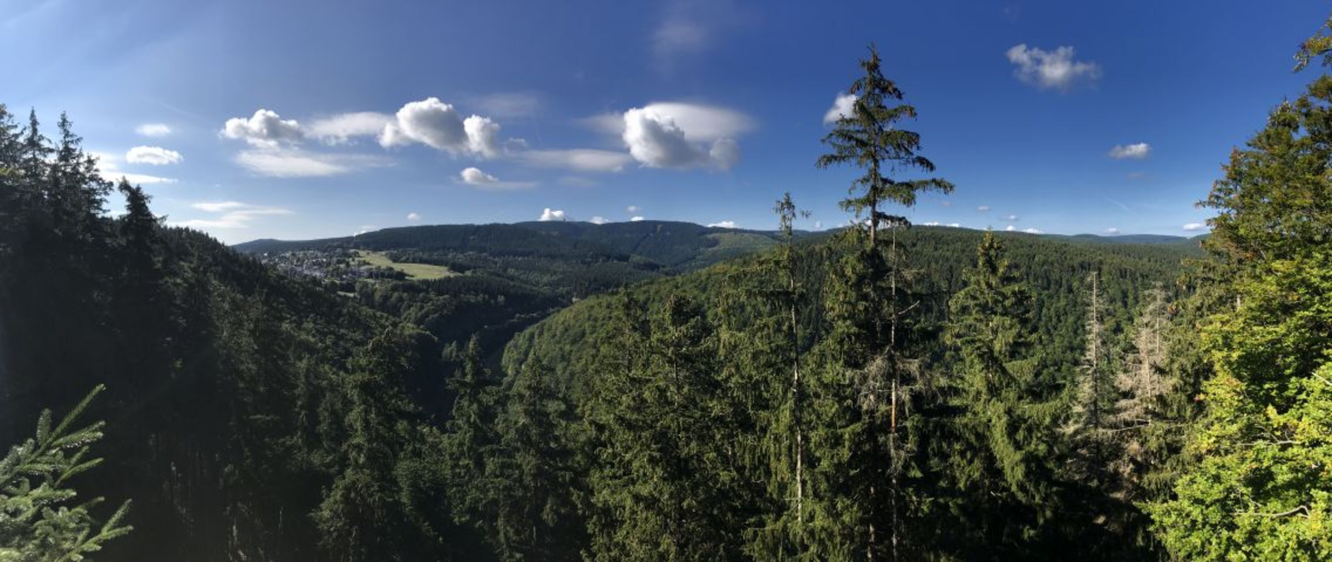 Blick nach Gehlberg