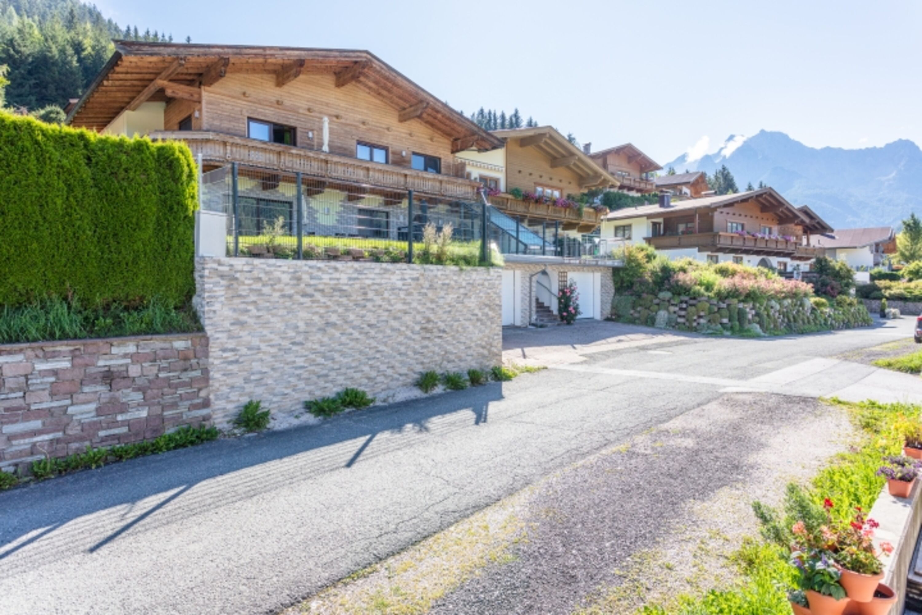 Haus in einer wunderschönen Bergkulisse