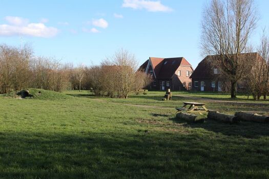 Hundespielplatz direkt hinter der Anlage