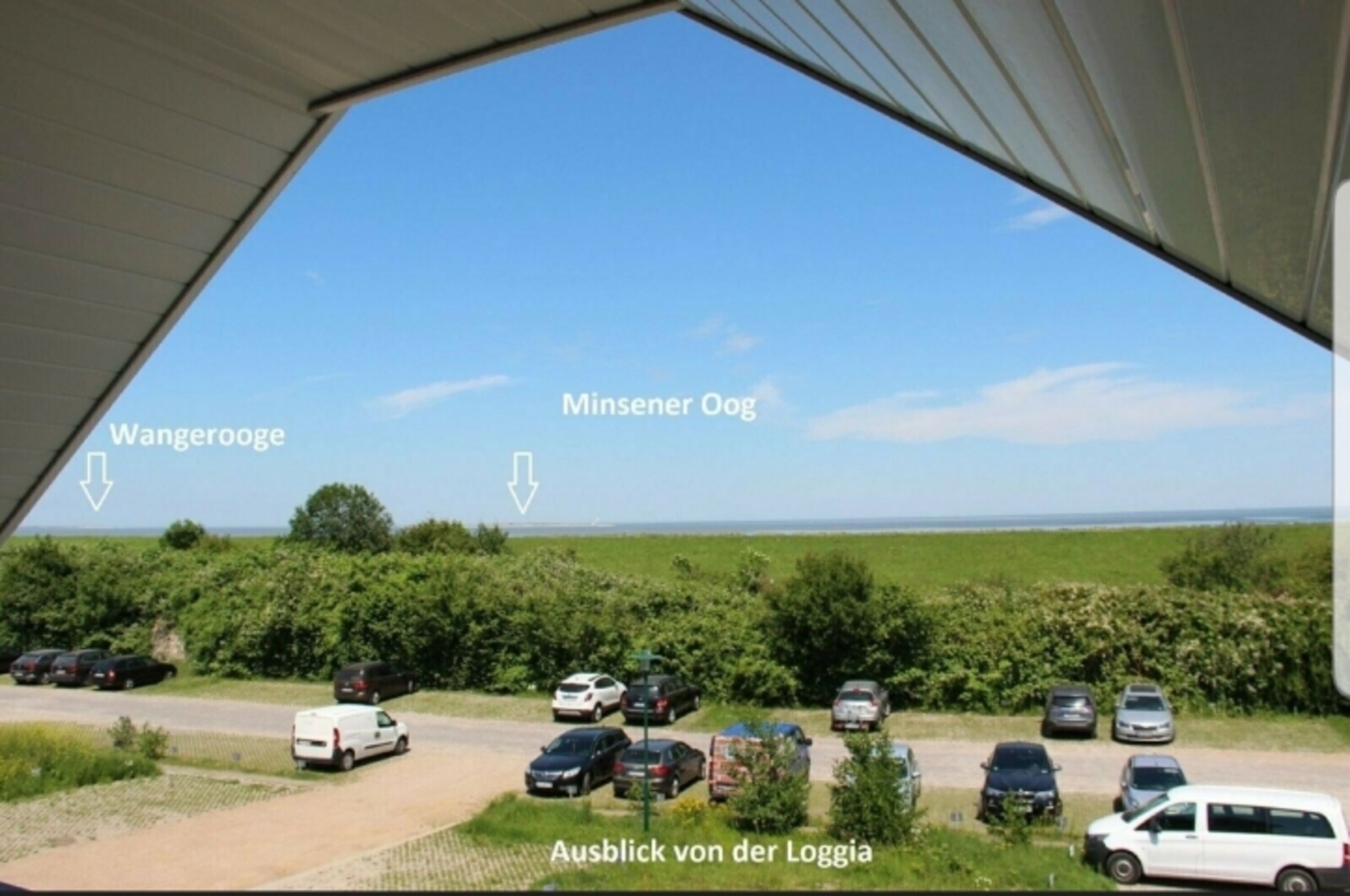 Weitblick von der Loggia
