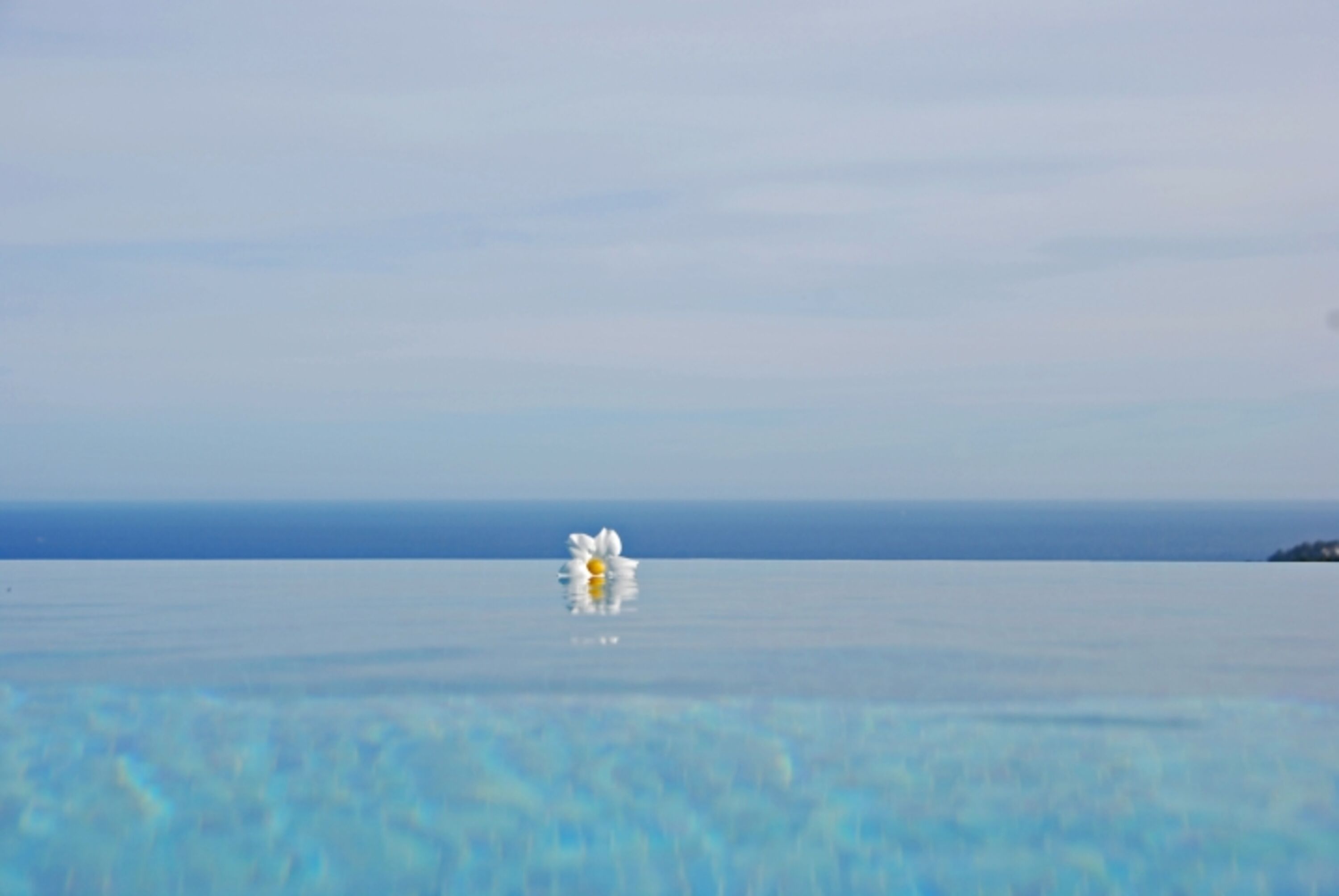 Blick vom Pool