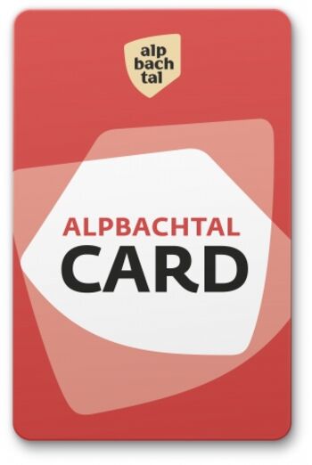 Die Alpbachtal Card ist im Zimmerpreis inkludiert und beinhaltet eine Vielzahl an Inklusivleistungen.