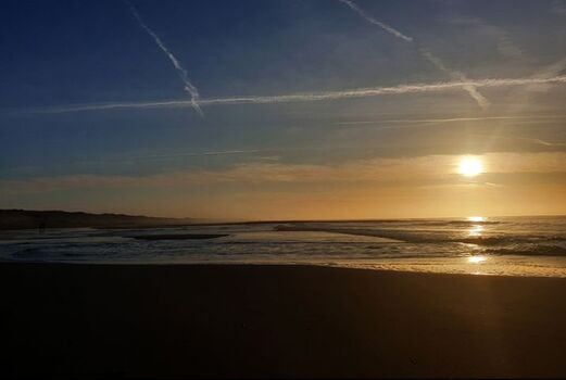 Sonnenuntergang am Strand