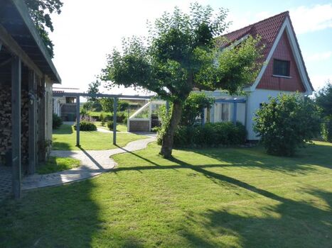 vordere Ansicht des Gartens