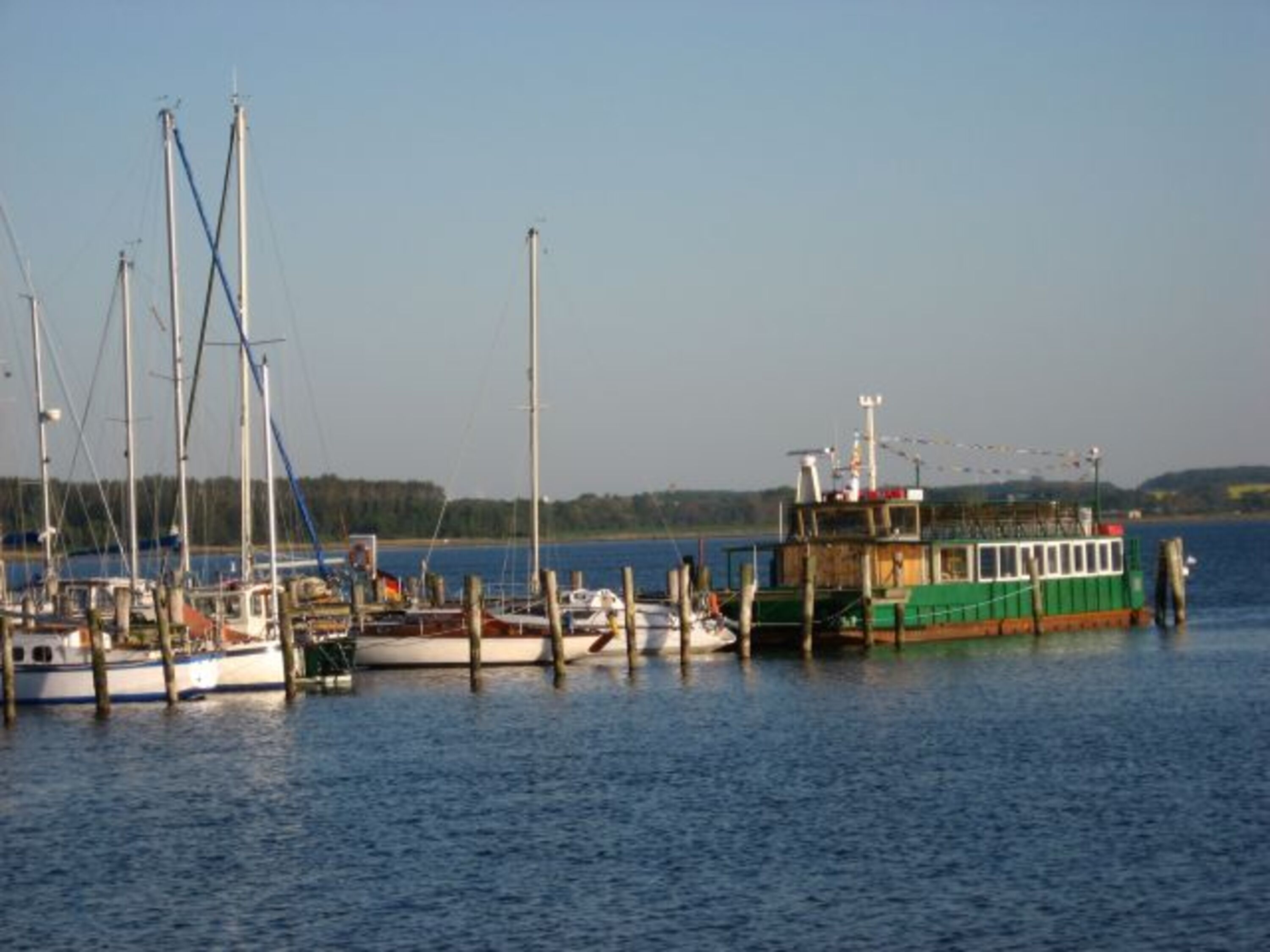 idyllisch am Haff