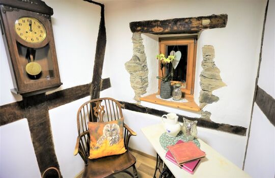 Sitzecke im OG zwischen Schlafzimmern und Bad