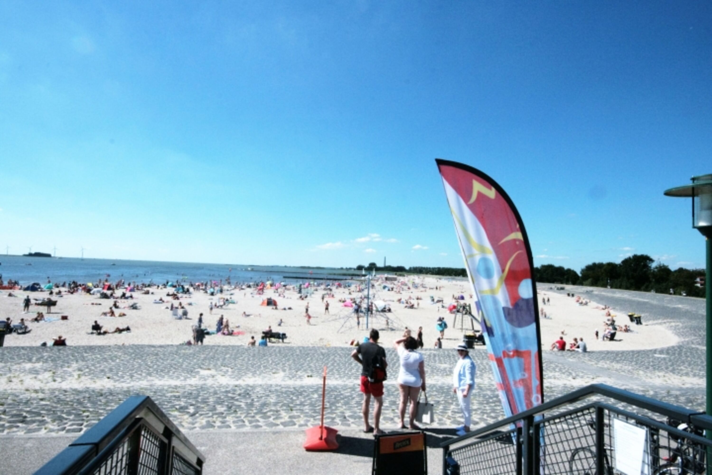 Strand im Sommer