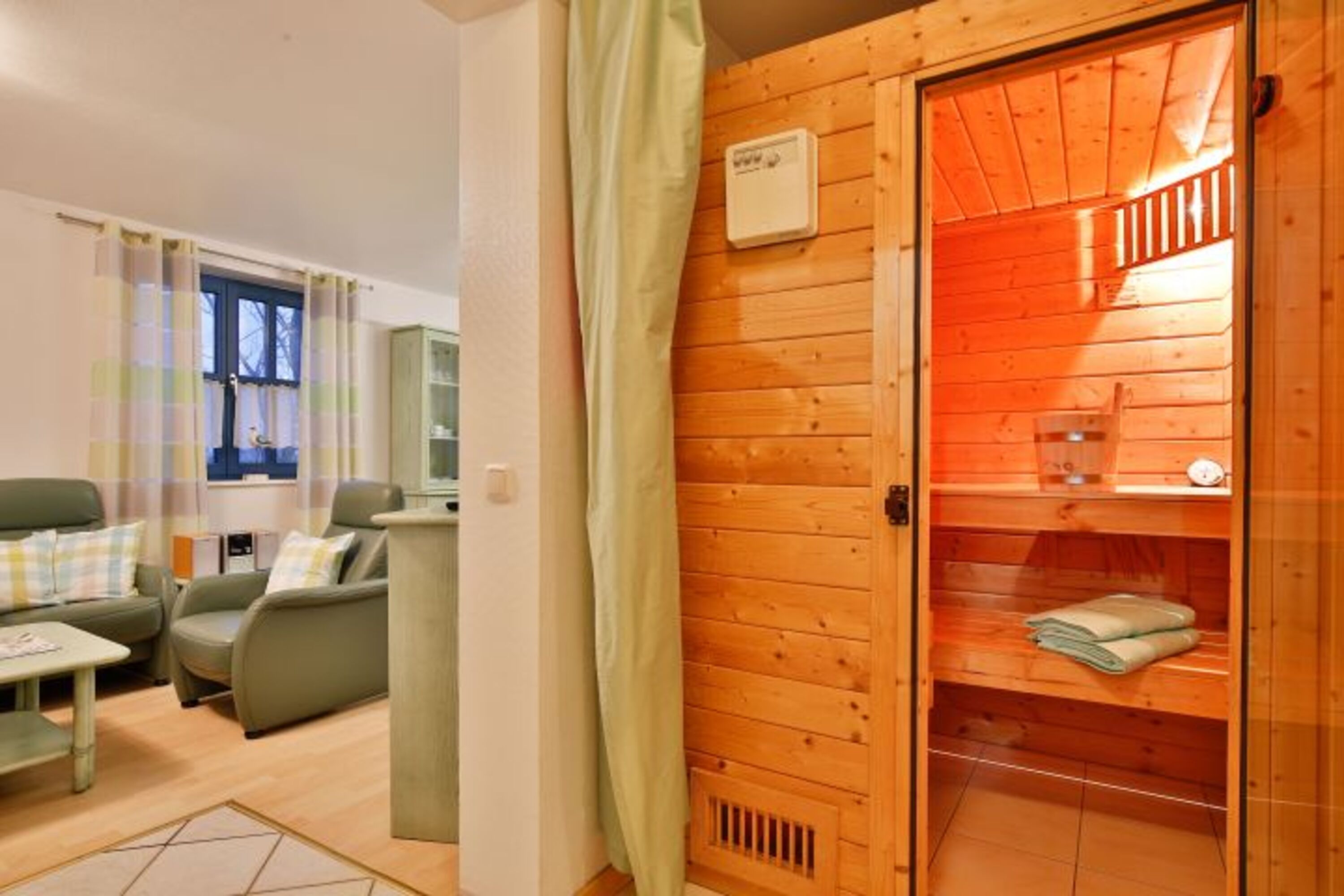 Sauna in der Wohnung