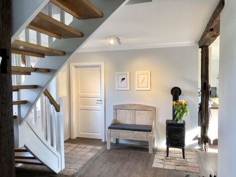 Die Diele mit historischem Boden