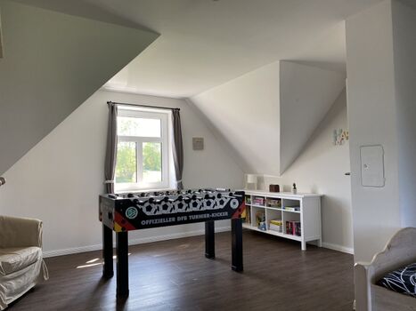 Schlafzimmer im DG mit Kicker