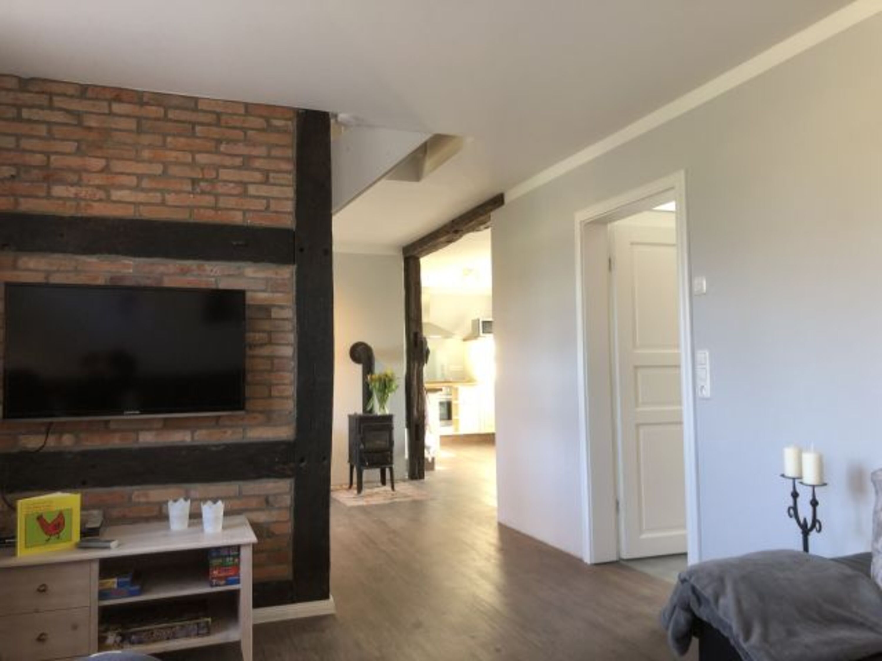 Blick aus dem Wohnzimmer