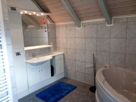 Blick ins große Bad