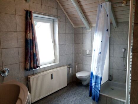 WC und Dusche