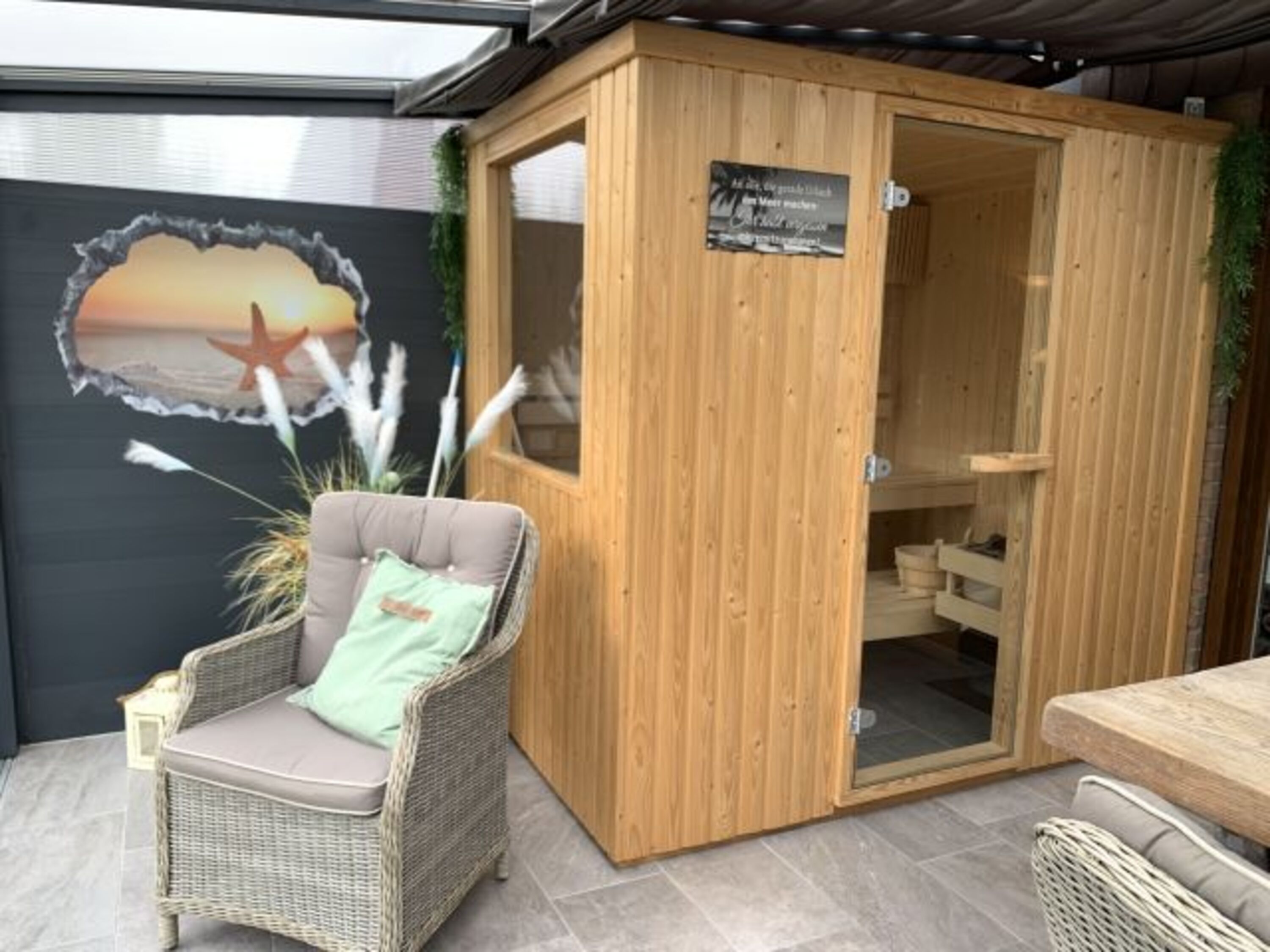 finnische Sauna