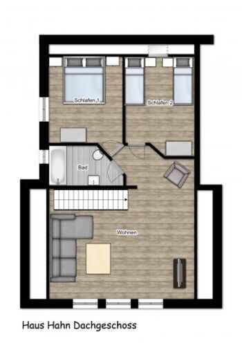 Grundriss Dachgeschoss