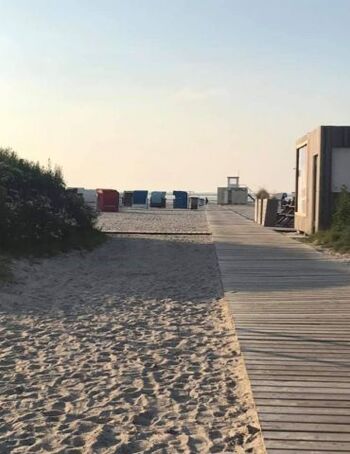 Der Strand in Harlesiel