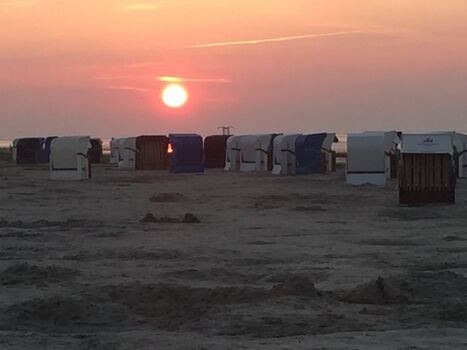 Der Strand Harlesiel