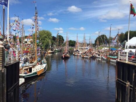 Der Museumshafen in Carolinensiel