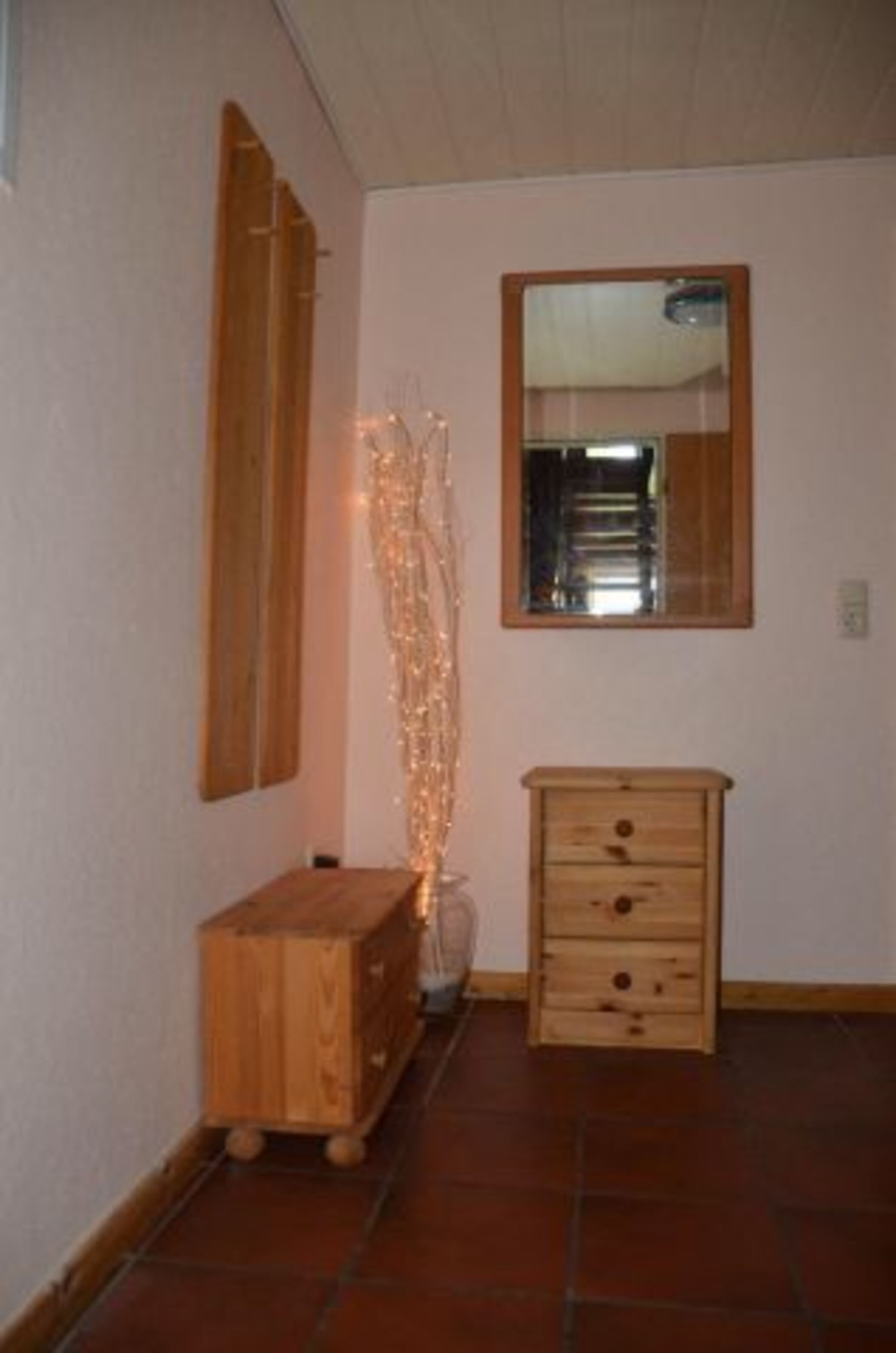Der Flur im EG mit Garderobe
