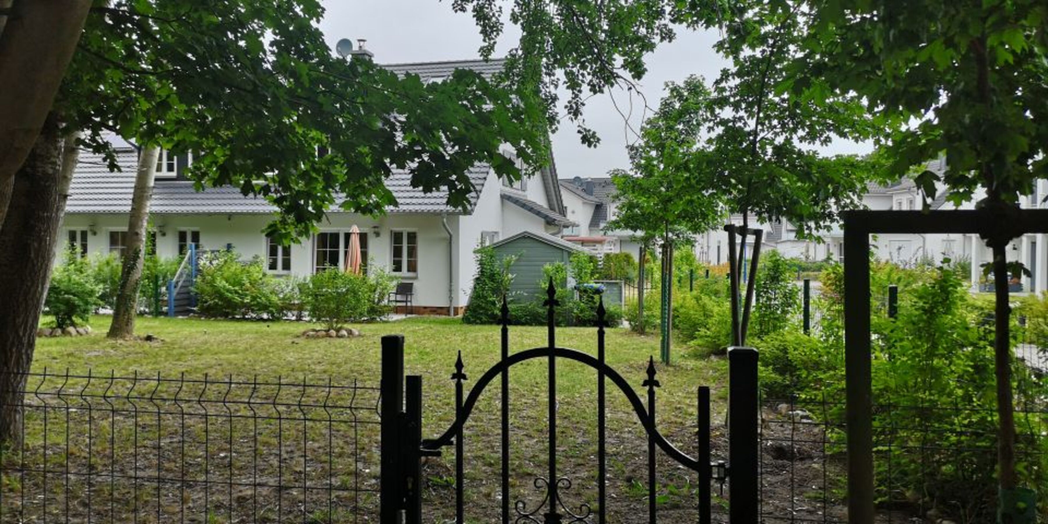 der Garten Ausgang zum Strand ca. 150 m