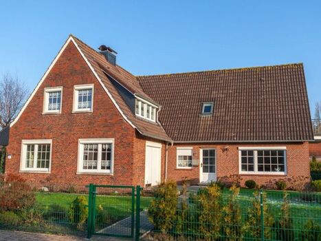 Frontansicht Ferienhaus Nordsee