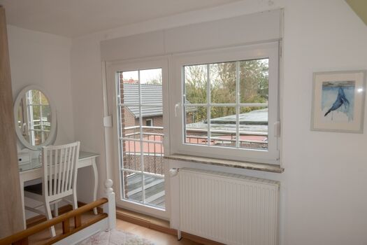 SZ mit Doppelbett (180 x 200 cm) in der 1. Etage 