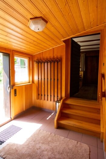 Der Eingangsbereich ins Häusle