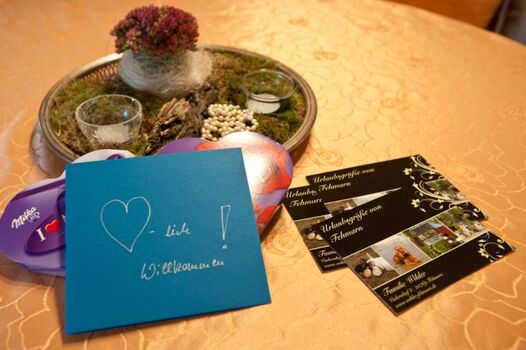 ein herzlicher Willkommensgruß