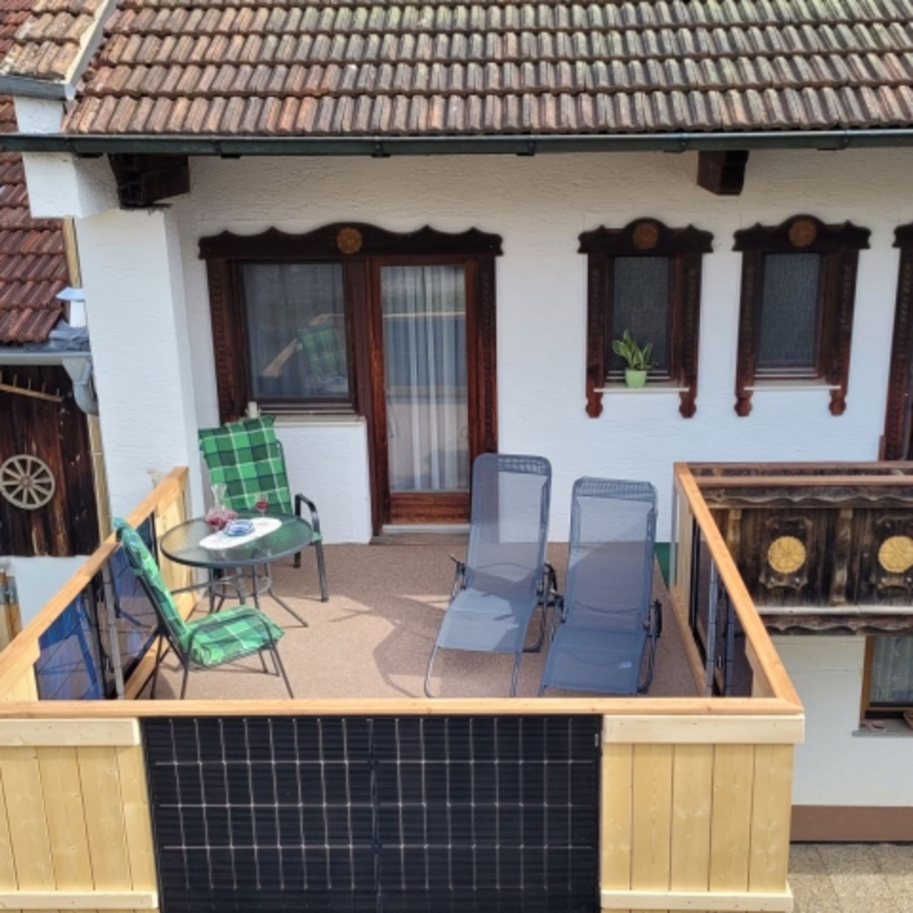 Großer Balkon