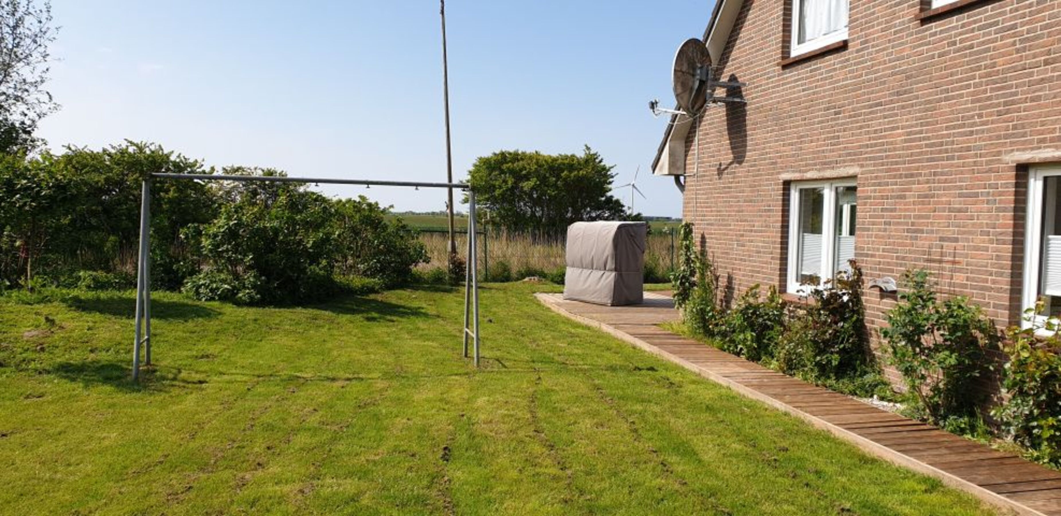 Garten Eingezäunt