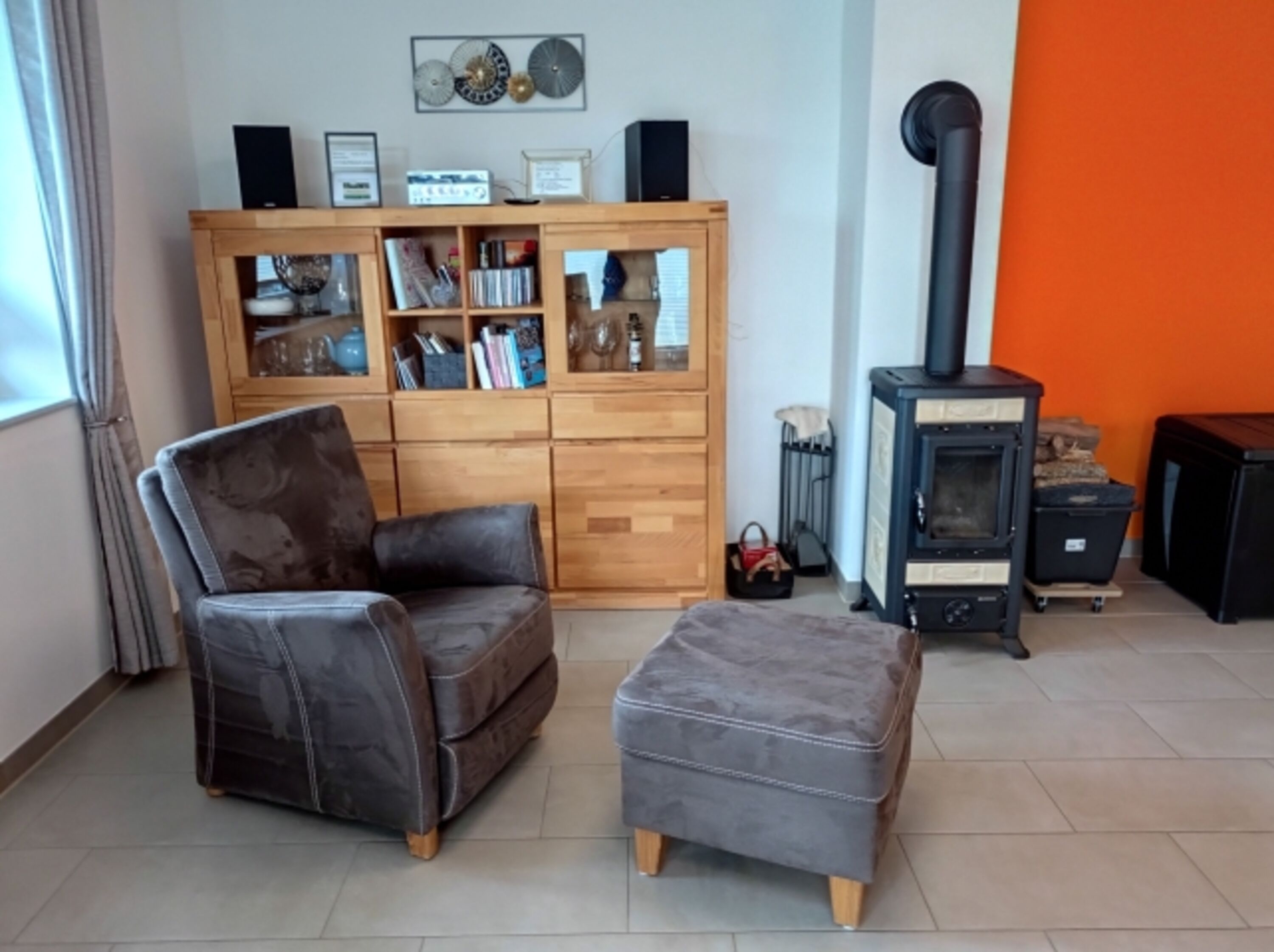 am Kamin