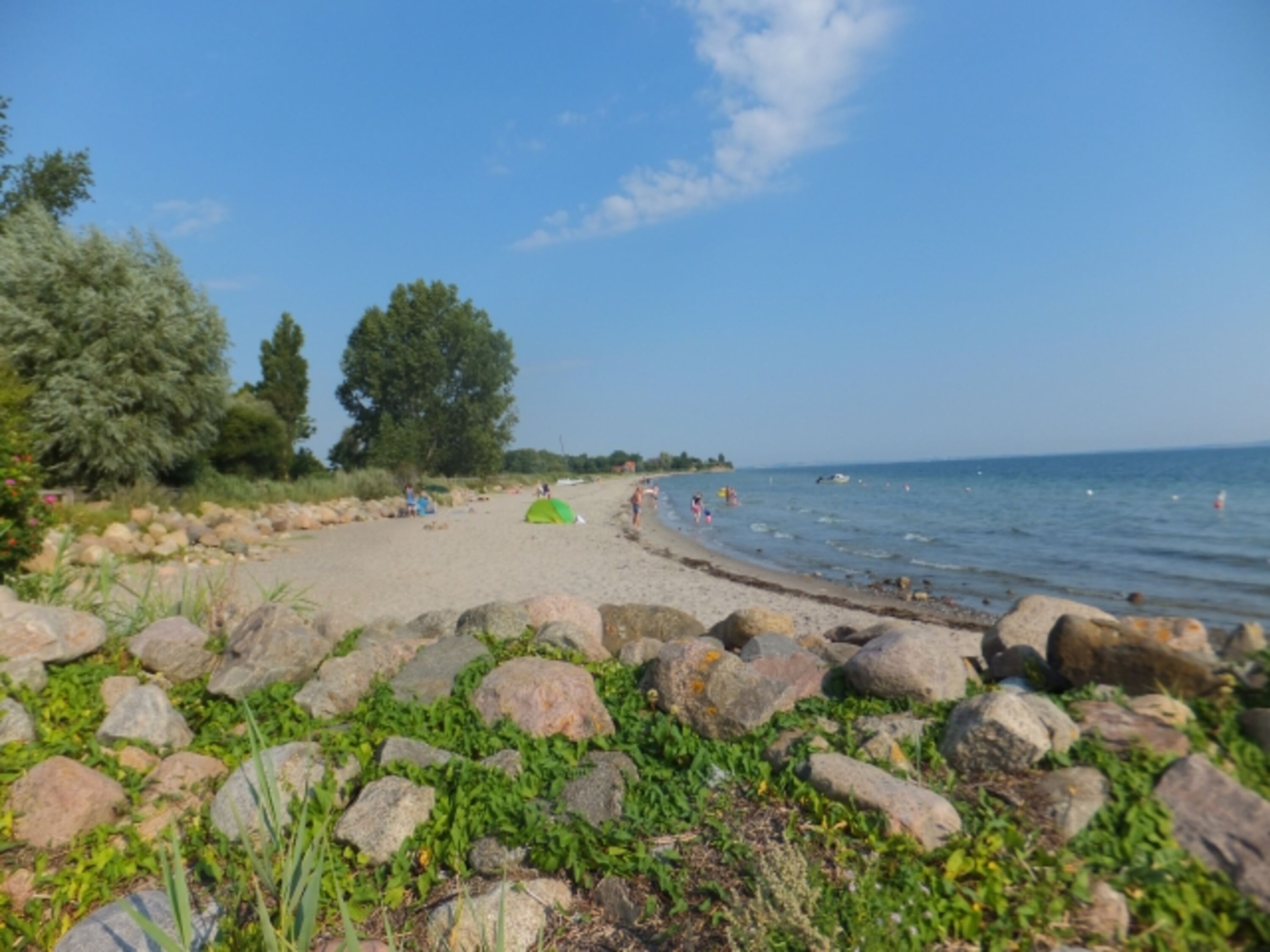 schöner Sandstrand