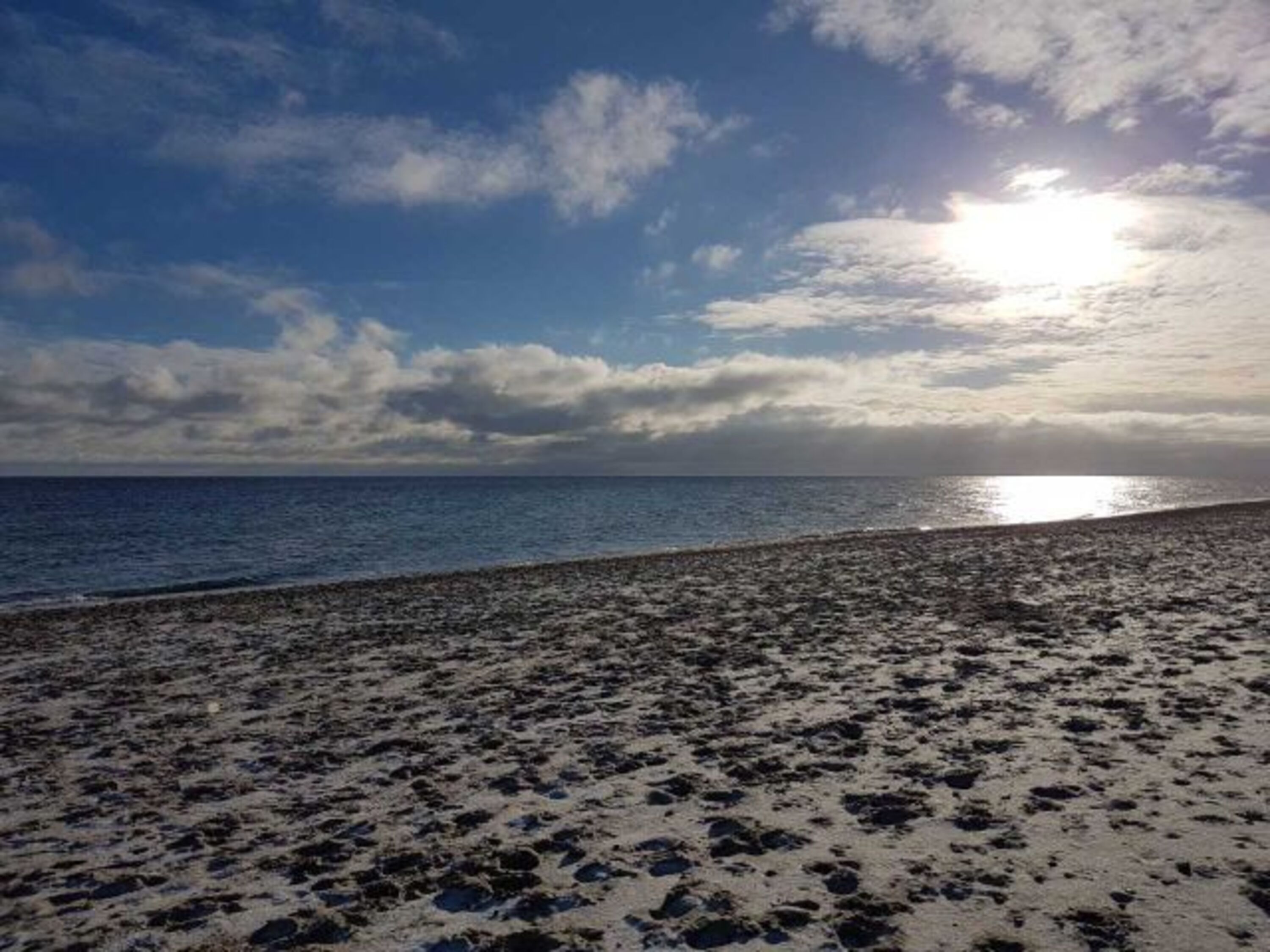 Naturstrand.